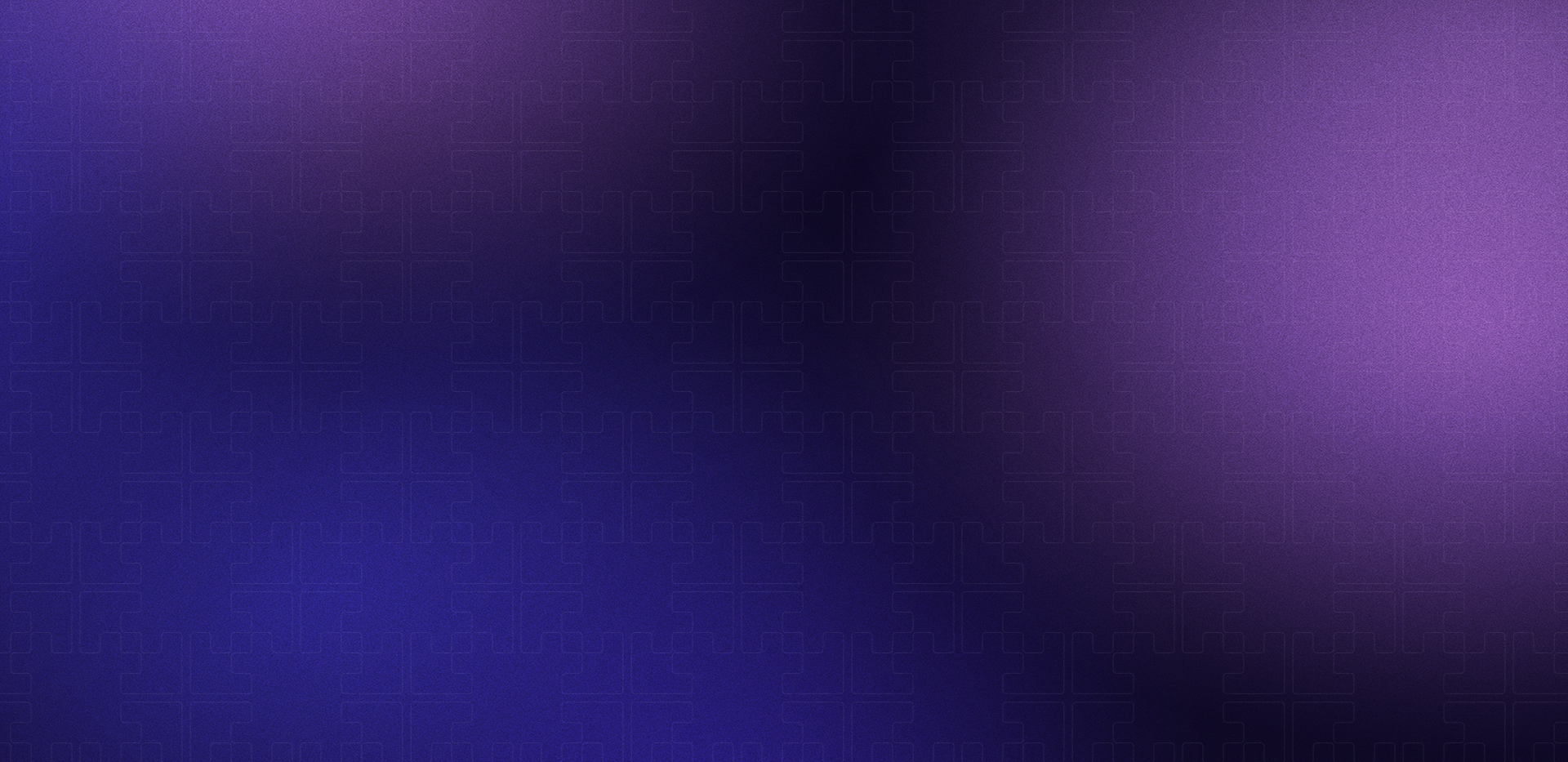 Background do banner principal do site nas cores roxa e azul mais claro